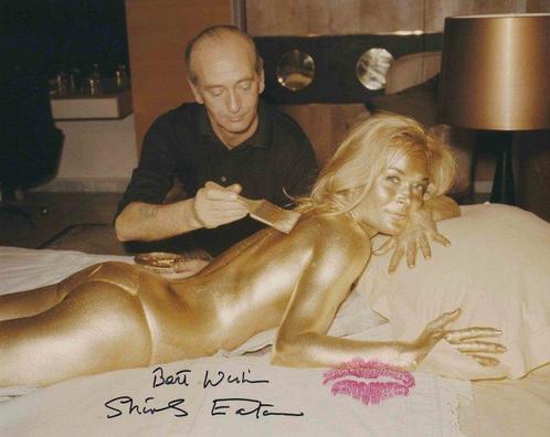 James Bond 007: Goldfinger - Signed by Shirley Eaton (Jill, Verzamelen, Film en Tv