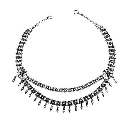 Zonder Minimumprijs - Halsketting Zilver, Handtassen en Accessoires, Kettingen