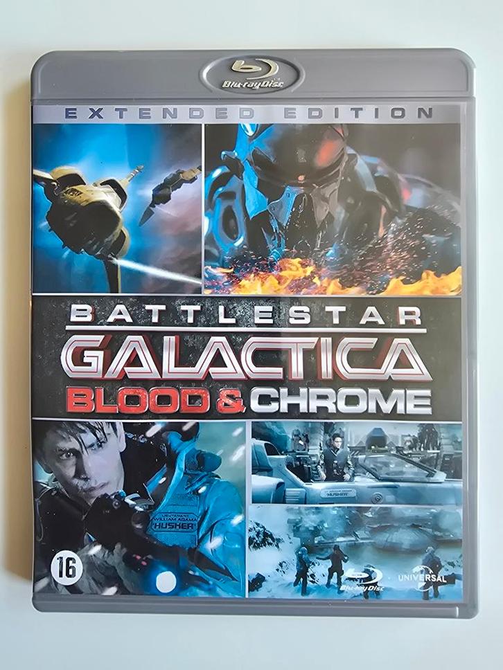 BATTLESTAR GALACTICA BLOOD & CHROME, Cd's en Dvd's, Blu-ray, Gebruikt