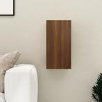 vidaXL Tv-meubel 30,5x30x60 cm bewerkt hout bruin eikenkleur, Huis en Inrichting, Kasten |Televisiemeubels, Verzenden, Nieuw