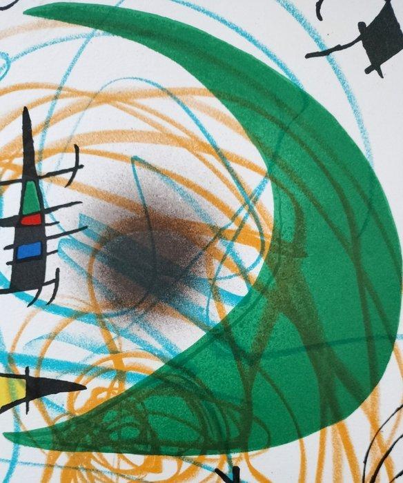 Joan Miro (1893-1983) - Litografia Original V. (La Lune, Antiek en Kunst, Antiek | Overige Antiek