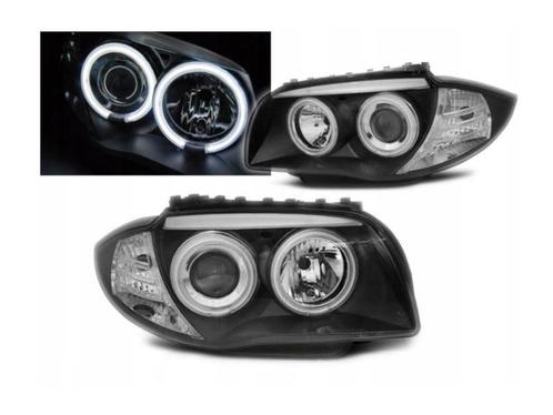 Koplamp units Angel Eyes CCFL Black geschikt voor BMW 1, Autos : Pièces & Accessoires, Éclairage, Envoi