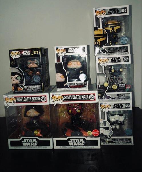 Funko - Funko Pop Star Wars Emperor Palpatine and other Star, Antiek en Kunst, Antiek | Speelgoed