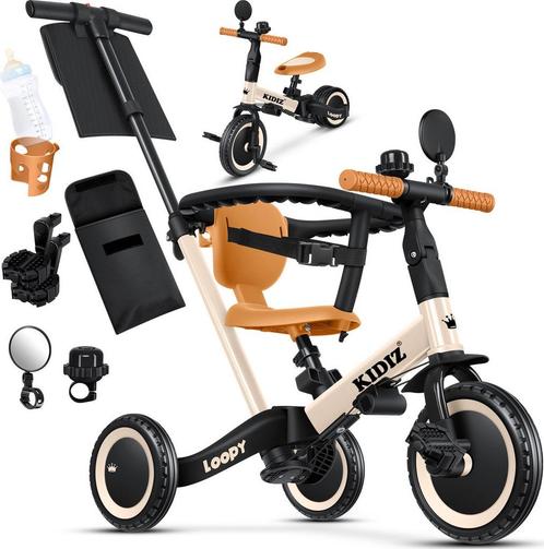 KIDIZ® Loopfiets 6in1 voor Jongens en Meisjes van 1 tot 5 ja, Huis en Inrichting, Woonaccessoires | Overige, Verzenden