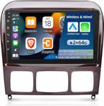 NHOPEEW 2+32G Android 11 Autoradio voor Mercedes Benz S K..., Autos : Divers, Autoradios, Verzenden