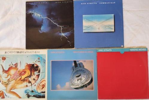 Dire Straits - 5 x albums on vinyl - Diverse titels - LP, Cd's en Dvd's, Vinyl Singles
