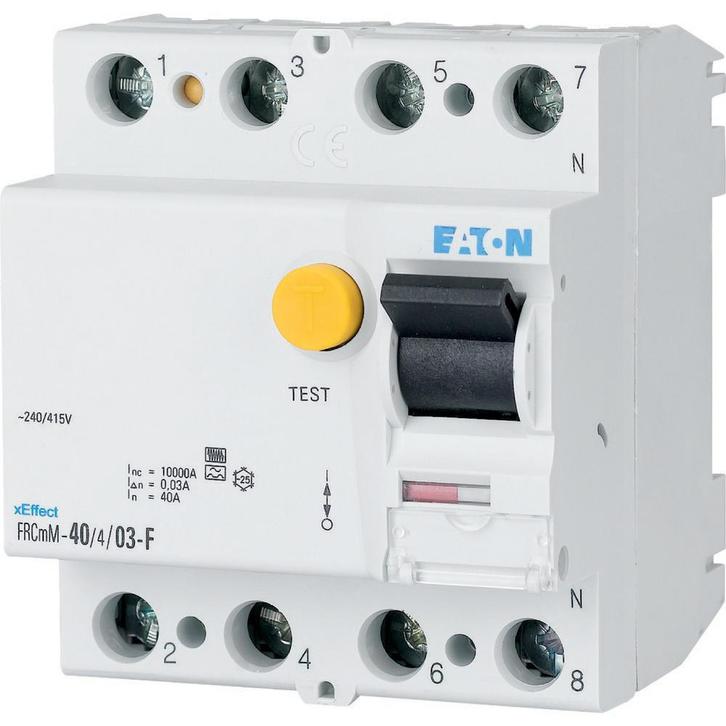 EATON INDUSTRIES Aardlekschakelaar - 187421, Doe-het-zelf en Bouw, Elektriciteit en Kabels, Verzenden