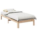 Massief Grenen Bedframe 90x200 | Tweede Kansje | OP = OP, Huis en Inrichting, Slaapkamer | Bedden, 90 cm, Eenpersoons, Verzenden