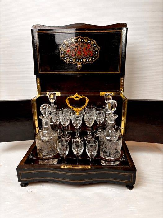 Marqueterie boulle - Drankkast -, Antiek en Kunst, Antiek | Overige Antiek