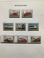 Belgique 1996/2003 - Collection de vignettes ferroviaires, Gestempeld