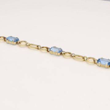 Armband - 14 karaat Geel goud - Spinel beschikbaar voor biedingen