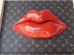 Brother X - Red lips by Louis Vuitton, Antiek en Kunst, Kunst | Schilderijen | Modern