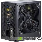 Inter-Tech SL-500 TBO power supply unit 500W Zwart, Computers en Software, Overige Computers en Software, Verzenden, Nieuw