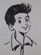 Craenhals - Les 4 As - 1 Gesigneerde tekening - Lastic, Boeken, Nieuw