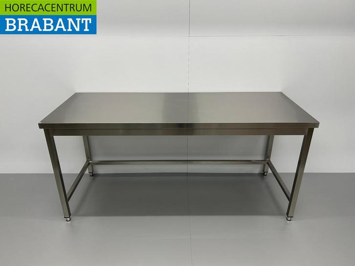 RVS Werktafel Tafel Basic-line 180 x 70 x 85 cm Horeca, Zakelijke goederen, Horeca | Meubilair en Inrichting, Ophalen of Verzenden
