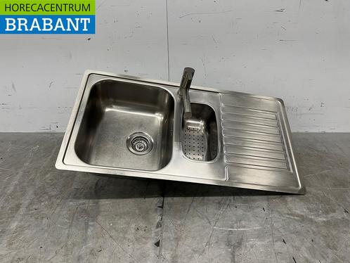 RVS Spoelblad met kraan 94 x 49 cm Horeca, Zakelijke goederen, Horeca | Meubilair en Inrichting, Ophalen of Verzenden