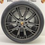 Porsche Panamera 971 21 Exclusive Design Titanium met banden, Auto-onderdelen, Banden en Velgen, Ophalen, Gebruikt, Velg(en), 21 inch