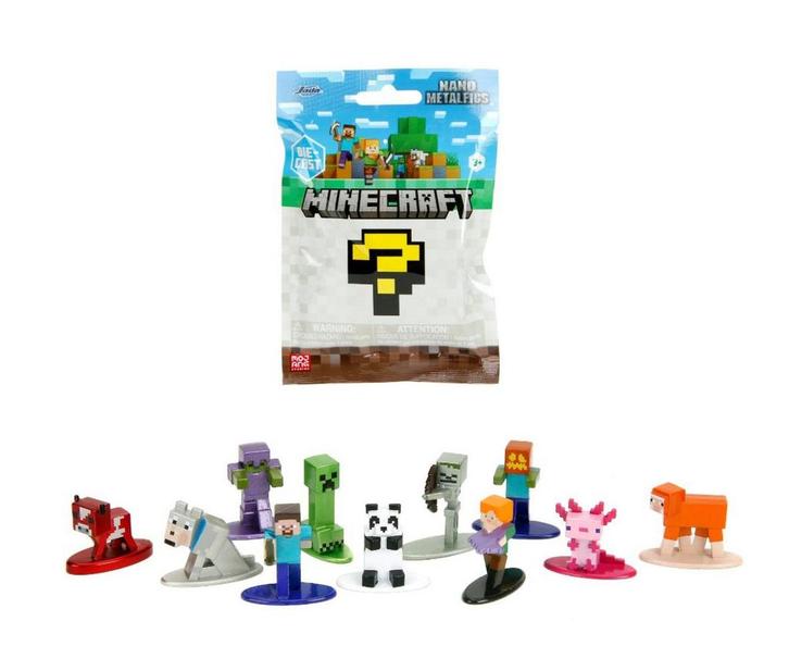 Minecraft Nano Metalfig Diecast Mystery Mini Figure, Verzamelen, Film en Tv, Nieuw, Ophalen of Verzenden
