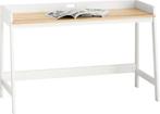 2dekans | SoBuy FWT41-WN Bureau - Wit Houten Design met Ruim, Huis en Inrichting, Bureaus, Ophalen of Verzenden, Nieuw
