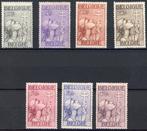 België 1933 - Cross of Lorraine - De complete serie -, Postzegels en Munten, Gestempeld