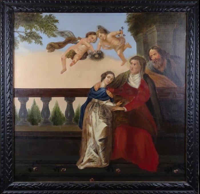 Peter Paul Rubens (1577–1640) Daprès - La Sainte Famille et, Antiquités & Art, Art | Peinture | Classique