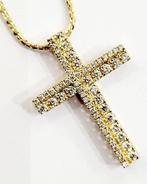 Ketting met hanger - 18 karaat Geel goud -  1.55ct. tw.