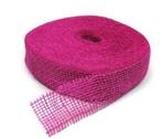 Jute band juteband jutte fuchsia rol 40m 5 cm. br, Nieuw