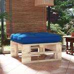 vidaXL Tuinhocker pallet geïmpregneerd grenenhout, Tuin en Terras, Verzenden, Nieuw