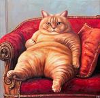 Le Yack - Fait main ! - œuvre unique - The Sovereign Cat -, Antiek en Kunst