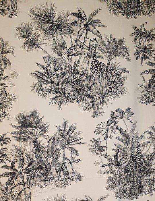 Tissu Toile de Jouy Original Campagne - Design Savanes -, Antiek en Kunst, Kunst | Designobjecten