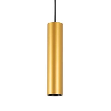 hanglampen Cylin Hanglamp Goud Ø6cm Binnenverlichting, Huis en Inrichting, Lampen | Hanglampen, Verzenden, Nieuw