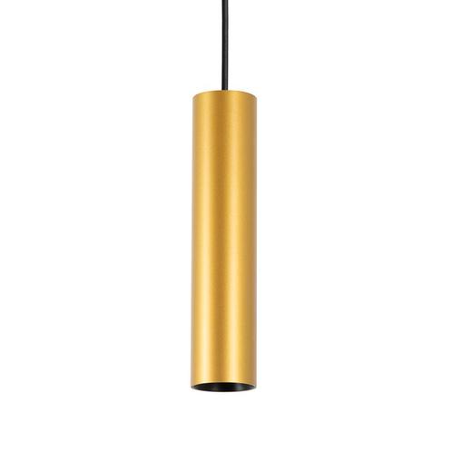 hanglampen Cylin Hanglamp Goud Ø6cm Binnenverlichting, Maison & Meubles, Lampes | Suspensions, Envoi