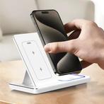 3 in 1 Draadloos Qi Oplaadstation - Compatibel met Apple, Verzenden, Nieuw