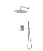 AKTIE: Inbouw regendouche RVS geborsteld regendoucheset, Verzenden, Nieuw, Douche