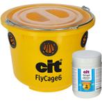 Appât pour mouches flycage6 cit, avec couvercle, 6 inserts -, Neuf