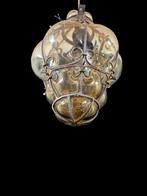 Plafondlamp - Glas, IJzer, Antiek en Kunst