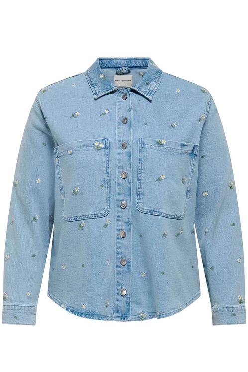 ONLY blouse jasje denim46Maat 46/48 (XL) of groter, Kleding | Dames, Blouses en Tunieken, Overige kleuren, Nieuw, Maat 46/48 (XL) of groter