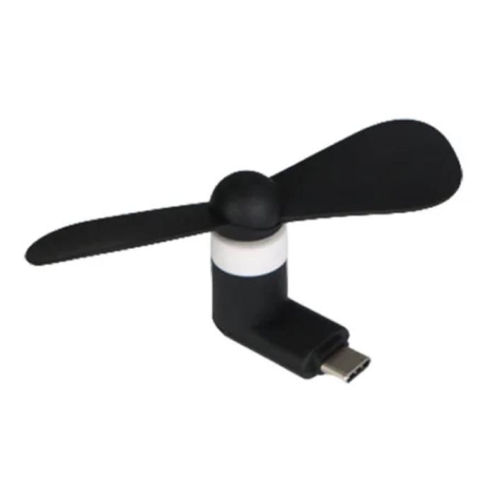 USB-C Mini Ventilator - Koelventilator Energiebesparend Fan, Elektronische apparatuur, Ventilatoren, Nieuw, Verzenden