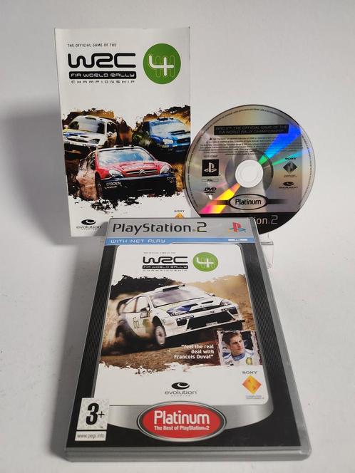 WRC 4 Platinum Edition Playstation 2, Games en Spelcomputers, Games | Sony PlayStation 2, Zo goed als nieuw, Ophalen of Verzenden