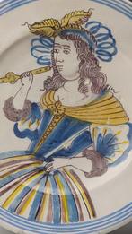 Schotel - Aardewerk - Harlingen - Het gehoor, Antiek en Kunst