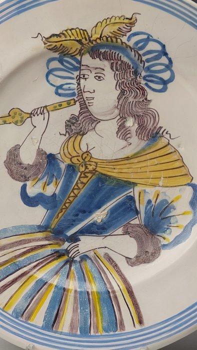 Schotel - Aardewerk - Harlingen - Het gehoor, Antiek en Kunst, Antiek | Overige Antiek