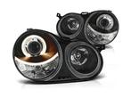 LED Angel Eyes koplamp units geschikt voor VW Polo 9N, Autos : Pièces & Accessoires, Verzenden