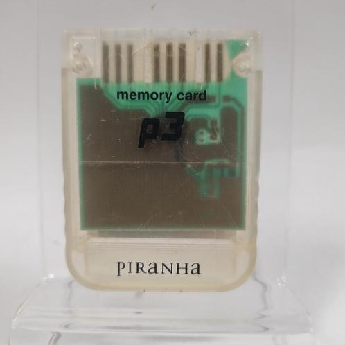 Piranha P3 Memorycard Playstation 1, Games en Spelcomputers, Spelcomputers | Sony Consoles | Accessoires, Zo goed als nieuw, Ophalen of Verzenden