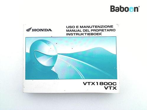 Instructie Boek Honda VTX 1800 C 2002-2008 (VTX1800C), Motos, Pièces | Honda, Envoi