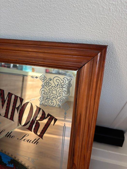 southern comfort - Spiegel - Glas - Southern comfort spiegel, Antiquités & Art, Antiquités | Assiettes décoratives & Carrelages