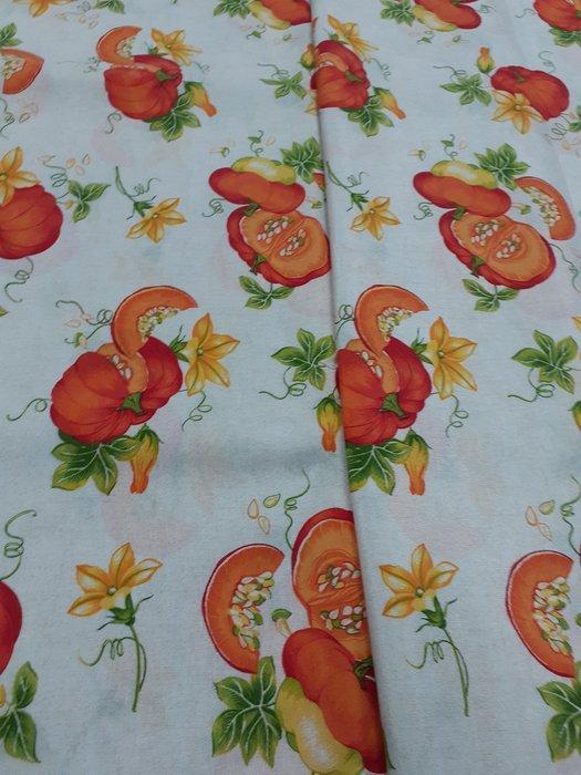 Meubelstof - 5 m - 1.4 m - katoen pompoen, Antiquités & Art, Tapis & Textile