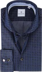 Blue Industry Overhemd Bollen Donkerblauw maat 38 Heren, Kleding | Heren, Blue Industry, Halswijdte 38 (S) of kleiner, Nieuw, Verzenden