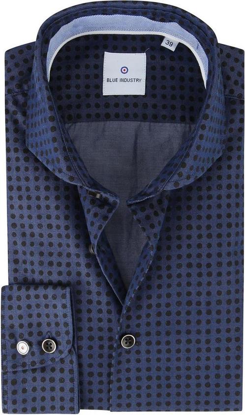 Blue Industry Overhemd Bollen Donkerblauw maat 38 Heren, Kleding | Heren, Merkkleding | Overhemden, Blauw, Nieuw, Halswijdte 38 (S) of kleiner