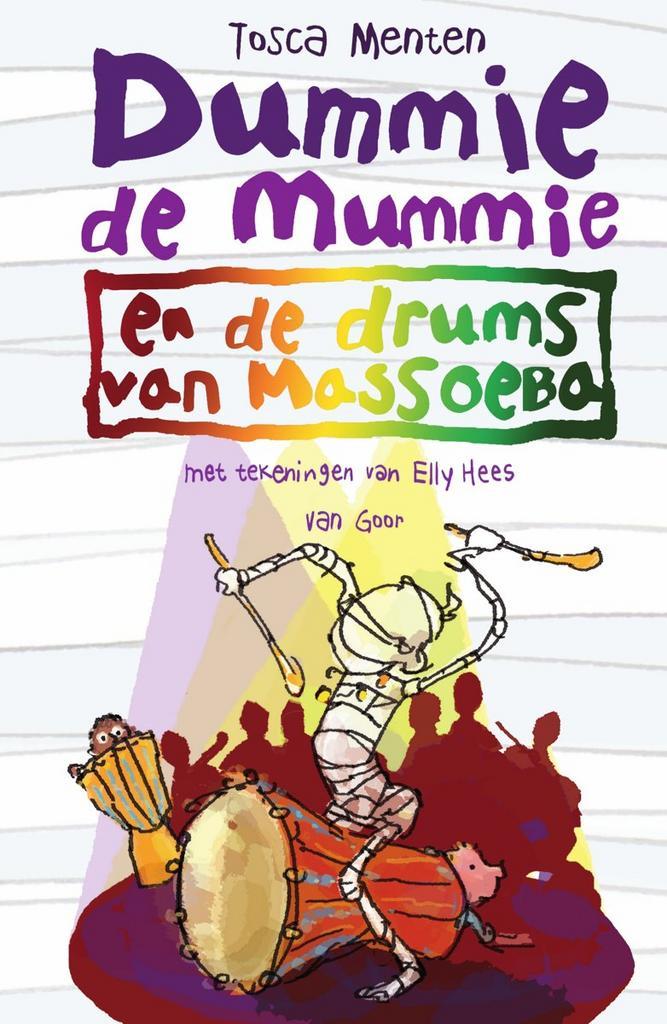 Dummie de mummie en de drums van Massoeba / Dummie de mummie, Boeken, Kinderboeken | Jeugd | 10 tot 12 jaar, Gelezen, Verzenden