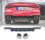 DIFUSEUR AUDI A7 19-23 LOOK RS7 NOIR BRILLANT CHROMEÉE, Verzenden, Nieuw
